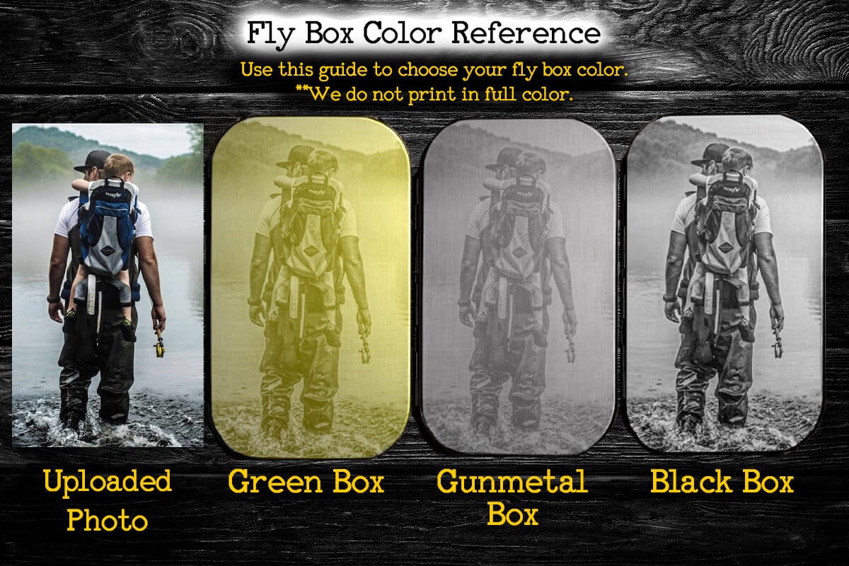Custom Photo Aluminum Fly Box