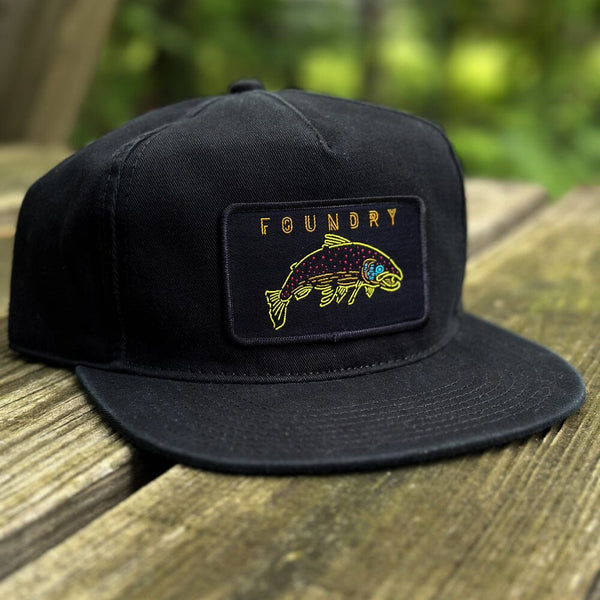 Neon Brown Trout - Relaxed Strapback