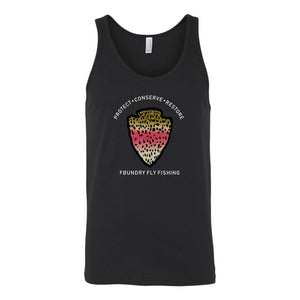 The Parks - Rainbow Trout - Fly Fishing Tank Top - Foundry Fishing 