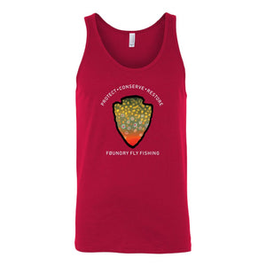 The Parks - Brook Trout - Fly Fishing Tank Top - Foundry Fishing 