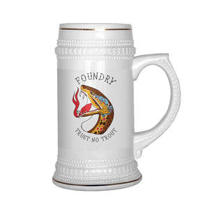 Trust No Trout - Beer Stein - Foundry Fishing 