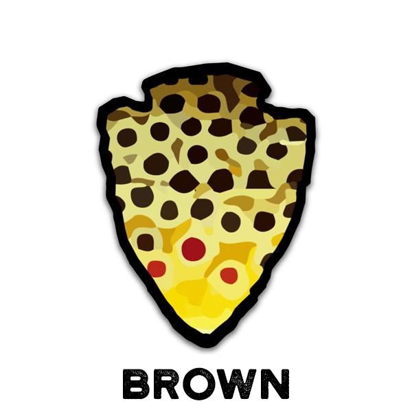 The Parks - Pick One  - Trout Sticker - Foundry Fishing