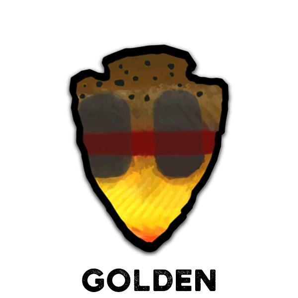 The Parks - Pick One  - Trout Sticker - Foundry Fishing