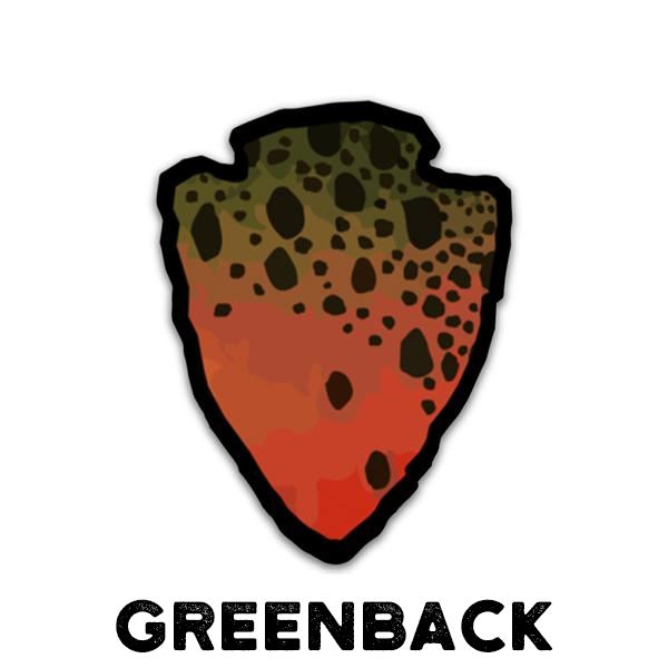 The Parks - Pick One  - Trout Sticker - Foundry Fishing