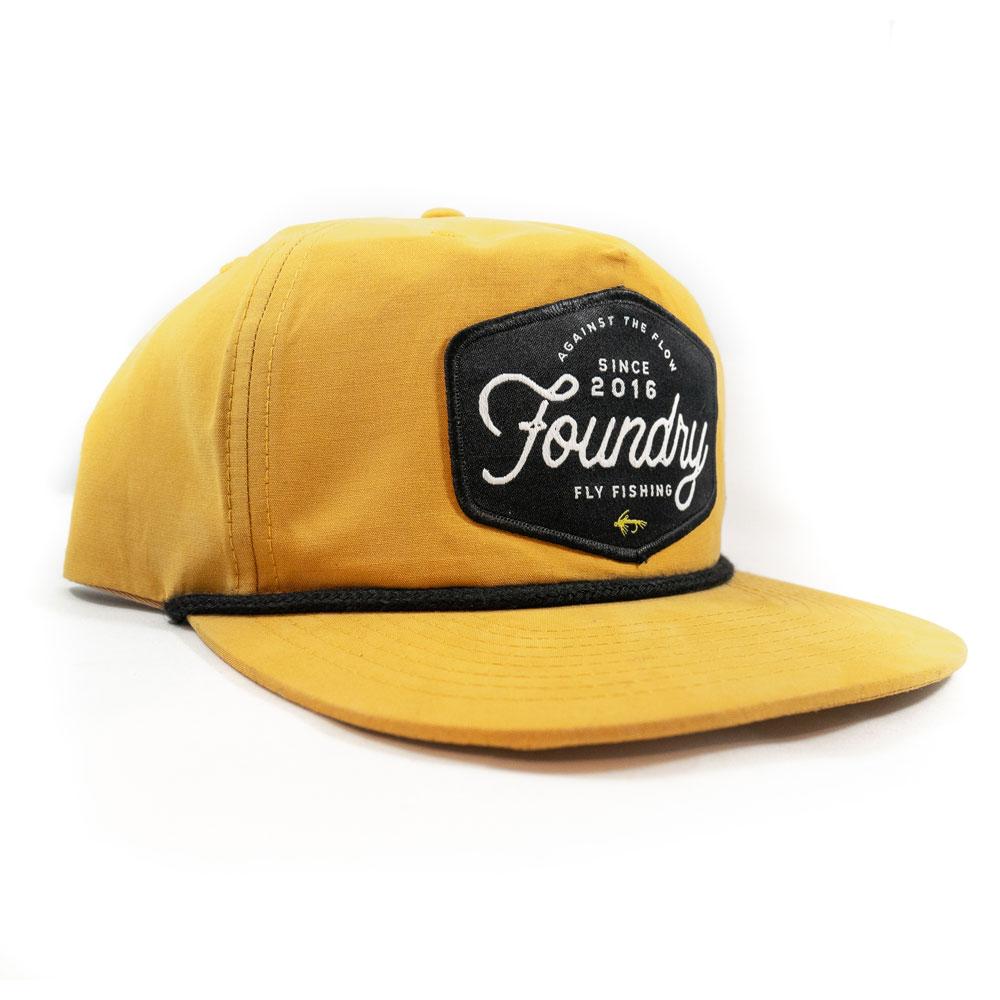 7 Panel Out for Trout Fly Fishing Snapback Hat Cap