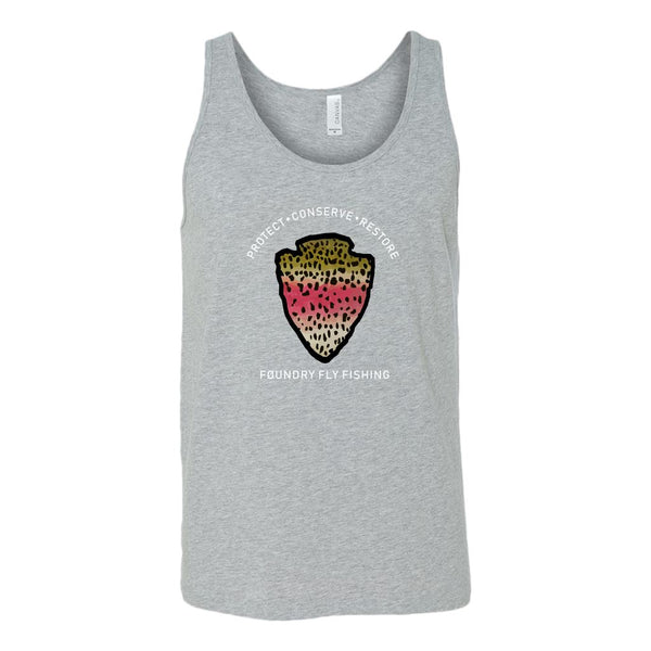 The Parks - Rainbow Trout - Fly Fishing Tank Top - Foundry Fishing 