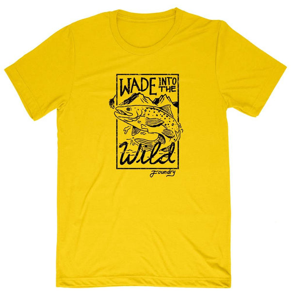 Wade Into The Wild Shirt - Color Options - Fly Fishing Shirt - Foundry Fishing 