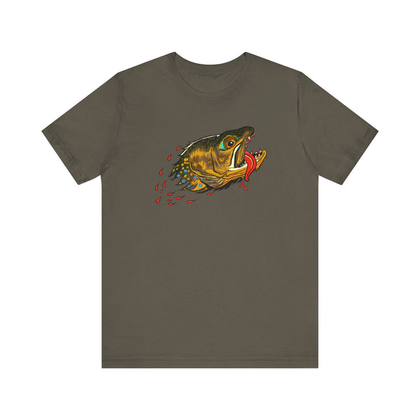 Badgers Water Wolf - Brook Trout Tee