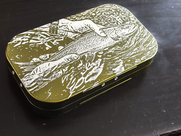 Custom Photo Aluminum Fly Box - Fly Fishing Box Foundry Fishing Custom Photo Aluminum Fly Box - Fly Fishing Box Foundry Fishing