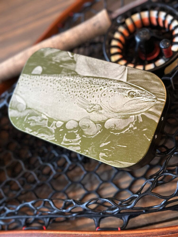 aluminum fish box Custom Photo Aluminum Fly Box