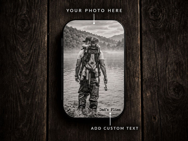 Custom Photo Aluminum Fly Box - Fly Fishing Box