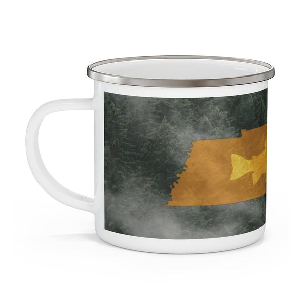 Tennessee Trout - Enamel Camp Mug