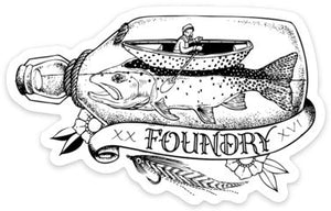 Keep Em' Soggy - Fly Fishing Sticker - Foundry Fishing 