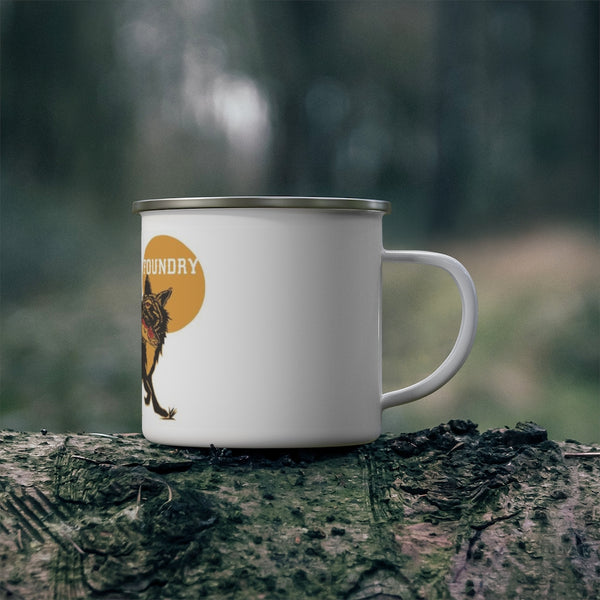 Greedy Fox - Enamel Camping Mug