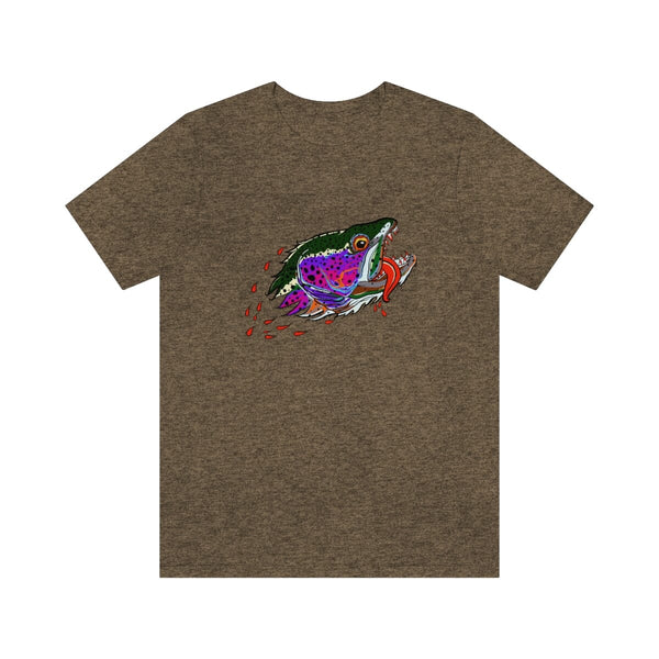 Badgers Water Wolf - Rainbow Trout Tee