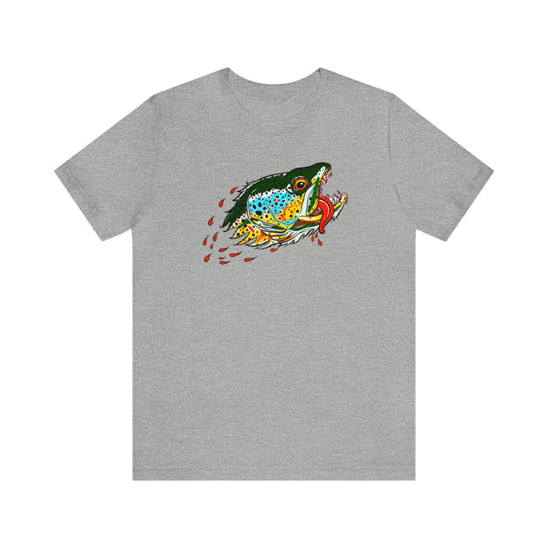 Badgers Water Wolf - Brown Trout Tee