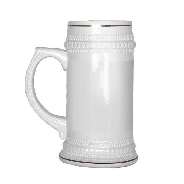 Vitruvian Trout - Beer Stein - Foundry Fishing 