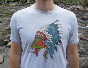 Respect The Natives - Screen Printed T-Shirt - Foundry Fishing 