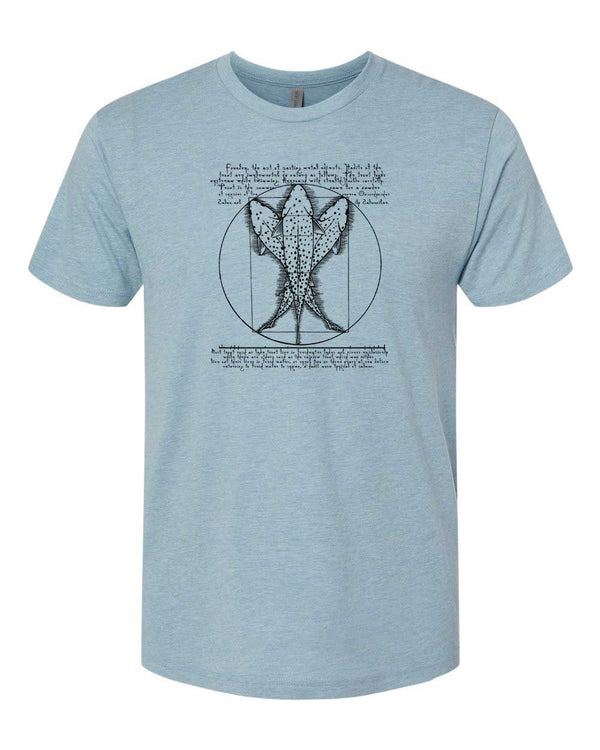 The Vitruvian Trout - Color Options - Fly Fishing Shirt