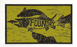 Foundry Frenzy Sticker - Foundry Fishing 
