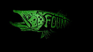 The Frenzy Kids - Black Heather  - Glow In The Dark Ink * - Foundry Fishing 