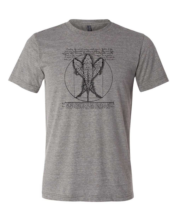 The Vitruvian Trout - Color Options - Fly Fishing Shirt