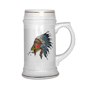 Respect The Natives - Beer Stein - Foundry Fishing 