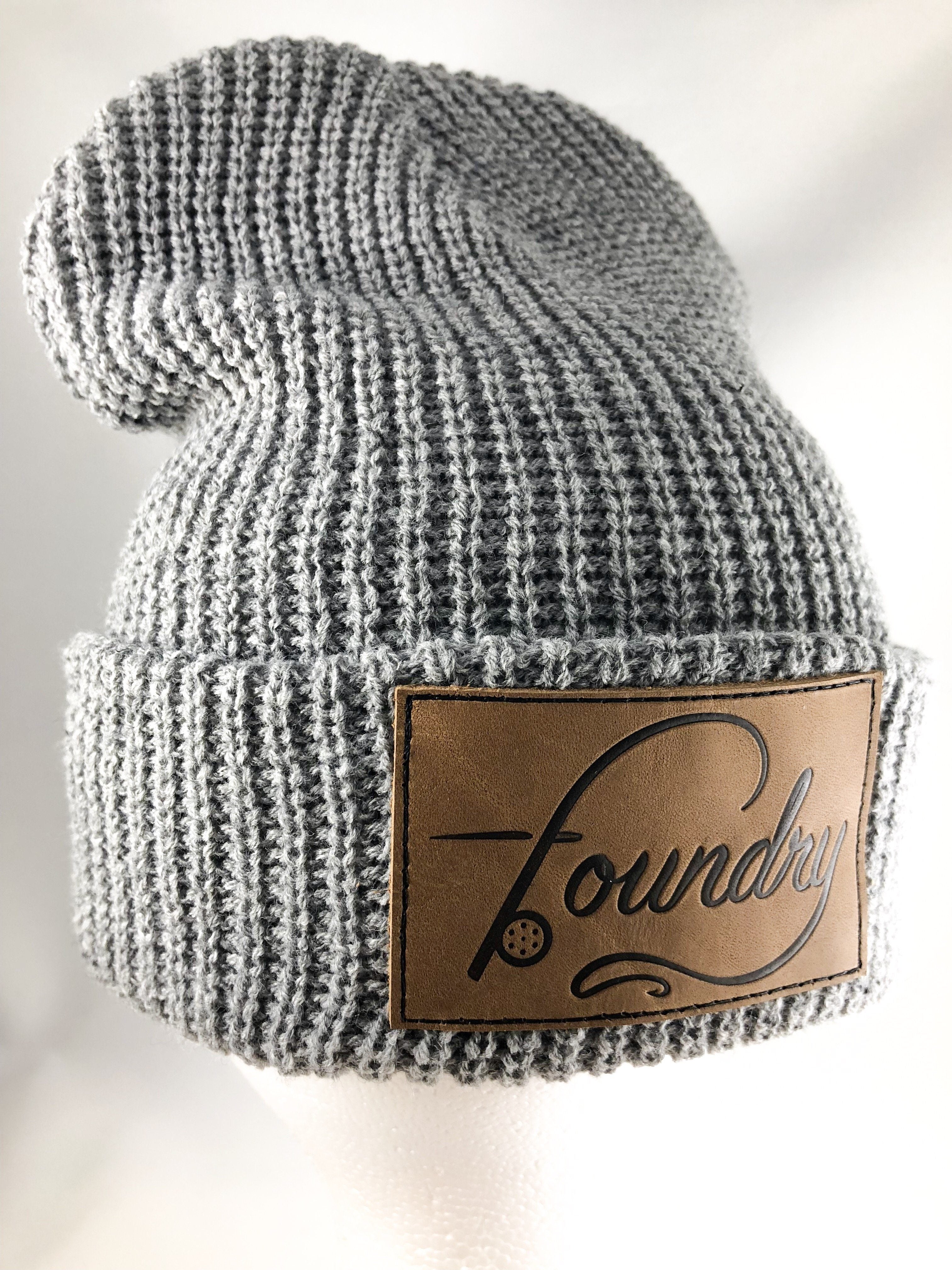 OG Logo - Leather Patch Beanie – Foundry Fishing