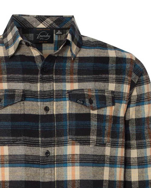 River Rock  -  Button Up Flannel - Foundry Fishing 