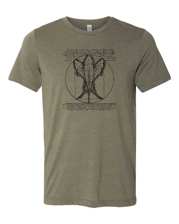 The Vitruvian Trout - Color Options - Fly Fishing Shirt