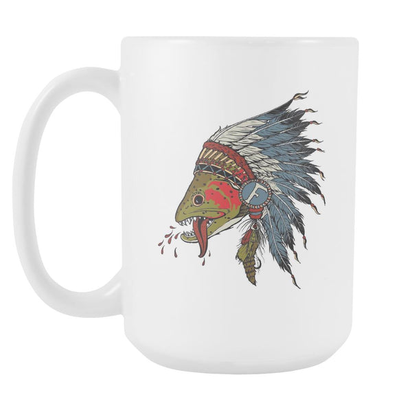 Respect The Natives - Coffee Mug - Foundry Fishing 