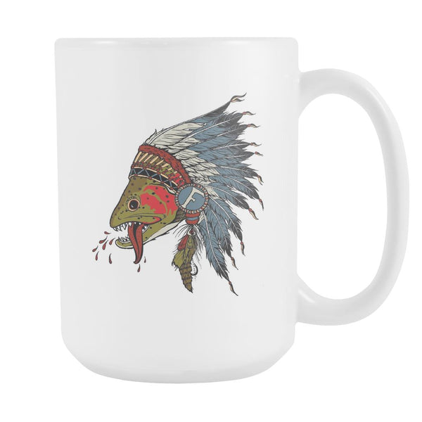 Respect The Natives - Coffee Mug - Foundry Fishing 