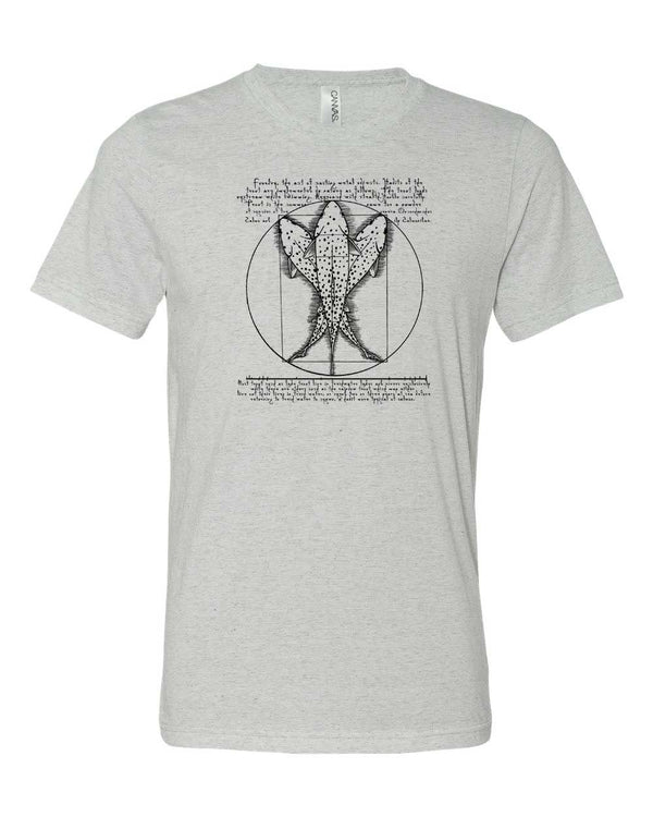 The Vitruvian Trout - Color Options - Fly Fishing Shirt